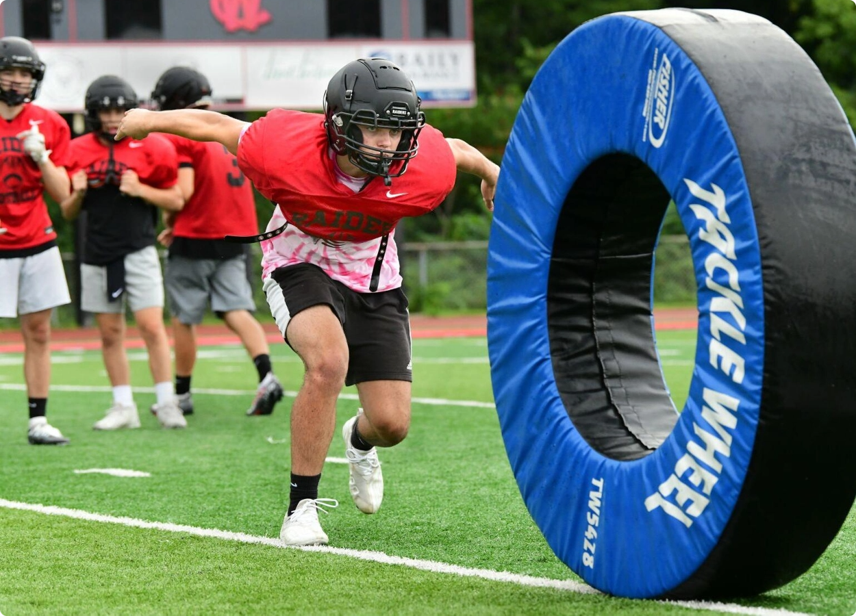 Built For Football Practice