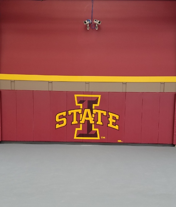 iowa state wall padding