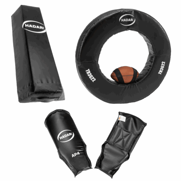 Football Starter Pack - Agility Dummy, Tackle Ring, Arm Pads
