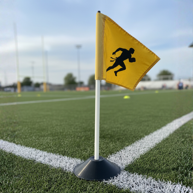 14lb No-Stake Rugby Flag Weight/Base for Turf - Image 2