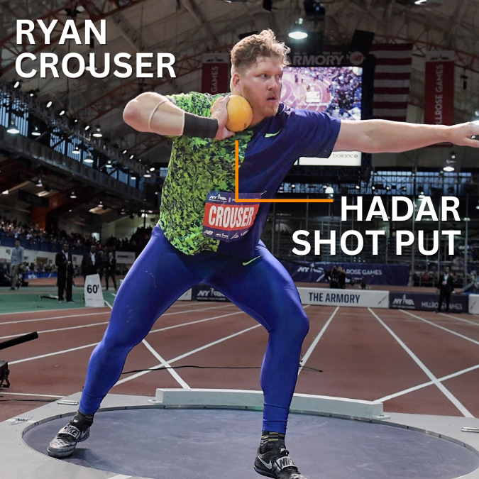 High Density Tungsten Indoor Hard Shell Shot Put - Image 2